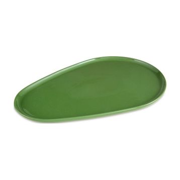 Jumbo Golf Line Club 33.5 cm Yeşil Büyük Boy Servis Tabağı