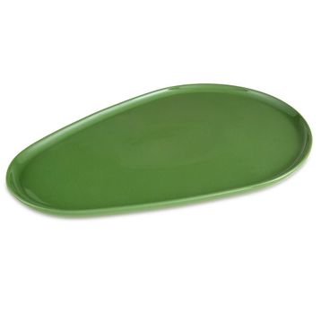 Jumbo Golf Line Club 33.5 cm Yeşil Büyük Boy Servis Tabağı