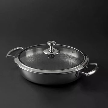 Jumbo Gourmet 26 cm Çelik Pilav Tenceresi