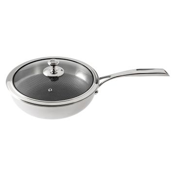Jumbo Gourmet Indüksiyon Tabanlı 26 cm Wok Tava
