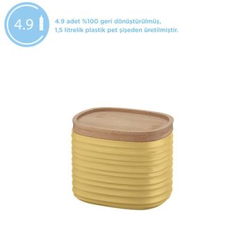 Jumbo Guzzini Tierra M Sarı Saklama Kabı