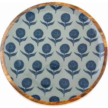 Jumbo Holza 25x25 cm Yuvarlak Tepsi