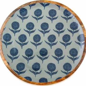 Jumbo Holza 25x25 cm Yuvarlak Tepsi