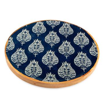 Jumbo Holza 30x30 cm Yuvarlak Tepsi