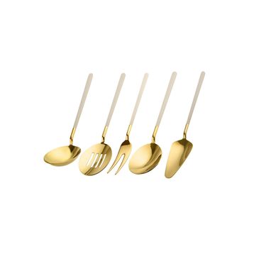 Jumbo Paint Gold 5 Parça Servis Takımı