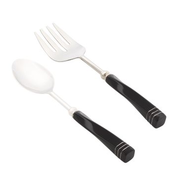 Jumbo QE8059A Nero 2'li Salata Servis Seti