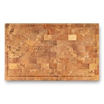 Jumbo Rustik Natural 50x30 CM Kesme Tahtası