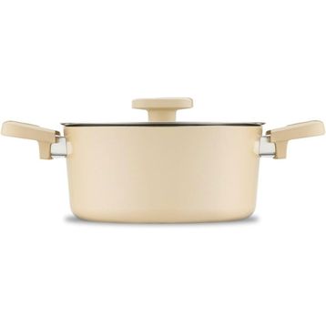 Jumbo Swiss Crystal Dark Cream 5 Parça Krem Tencere Seti