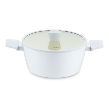 Jumbo Swiss Crystal Light Grey 24 cm Derin Tencere