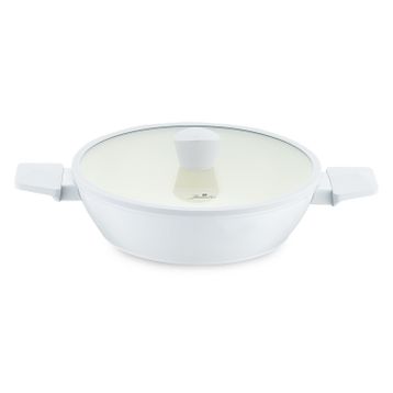 Jumbo Swiss Crystal Light Grey 26 cm Basık Tencere