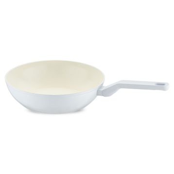 Jumbo Swiss Crystal Light Grey 28 cm Wok Tava