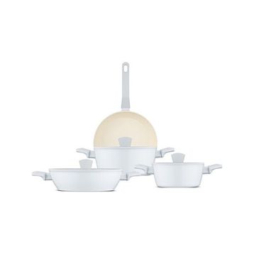 Jumbo Swiss Crystal Light Grey 7 Parça Tencere Seti