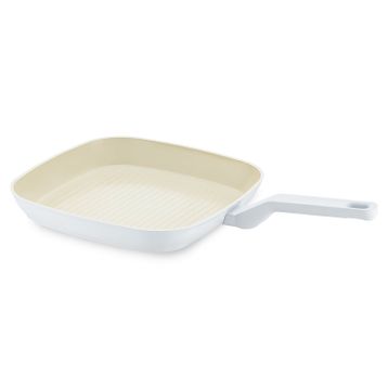 Jumbo Swiss Crystal Light Grey Grill 28 cm Tava
