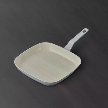 Jumbo Swiss Crystal Light Grey Grill 28 cm Tava