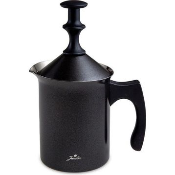 Jumbo Timeless 400 ml Venti Siyah Çelik Süt Köpürtücü