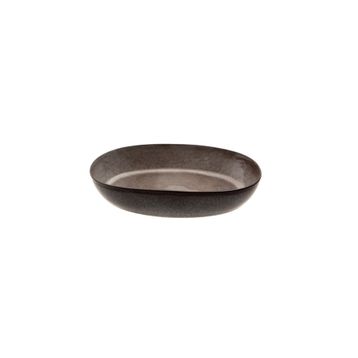 Jumbo Twin Smoked 29 cm Kayık Tabak