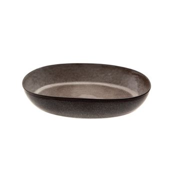 Jumbo Twin Smoked 29 cm Kayık Tabak