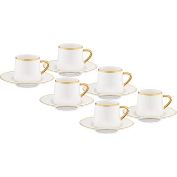 Jumbo Valetta Gold 12 Parça 6 Kişilik Fincan Takımı