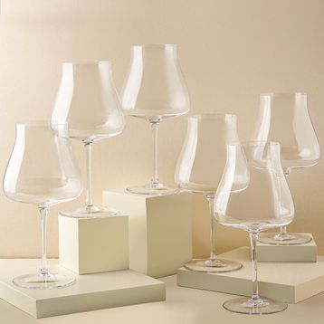 Jumbo Wineart 750 ml 6'lı Kadeh Takımı