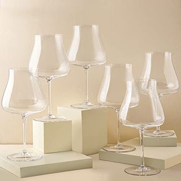 Jumbo Wineart 750 ml 6'lı Kadeh Takımı