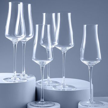 Jumbo Wineart Flüt 230 ml 6'lı Kadeh Takımı