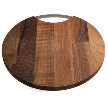 Jumbo Wood Mood Yuvarlak Kesme ve Sunum Tahtası