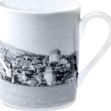 Jumbo X İstanbul Modern Othmar Pferschy Karşı Kıyıdan Rumeli Hisarına Bakış Mug