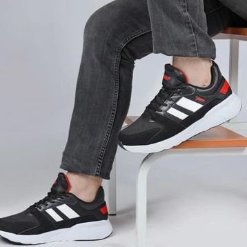 Jump 26605 Siyah Beyaz Erkek Günlük Sneaker Spor Ayakkabı