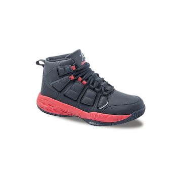 Jump 26626 Siyah Kırmızı Erkek Spor Ayakkabı