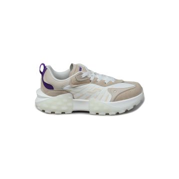 Jump 29092 Beyaz Bej Kadın Spor Ayakkabı