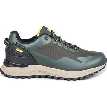 Jump 29651 Yeşil Siyah Erkek Su Geçirmez Outdoor Sneaker Spor Ayakkabı