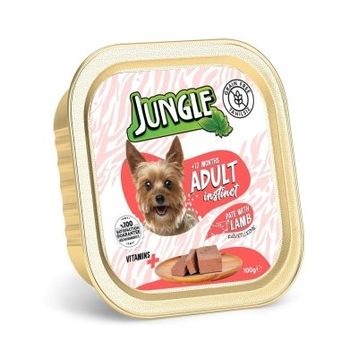 Jungle Ezme Kuzu Etli Yetişkin 100 gr Köpek Konservesi