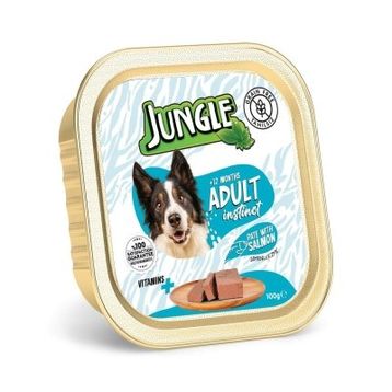 Jungle Ezme Somonlu Yetişkin 100 gr Köpek Konservesi
