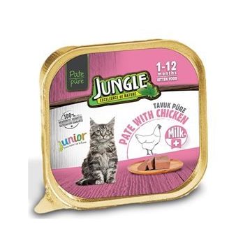 Jungle Tavuklu 22x100 gr Yaş Kedi Maması