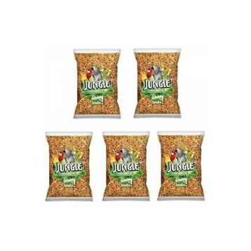 Jungle Vitaminli 5x1 kg Muhabbet Kuşu Yemi