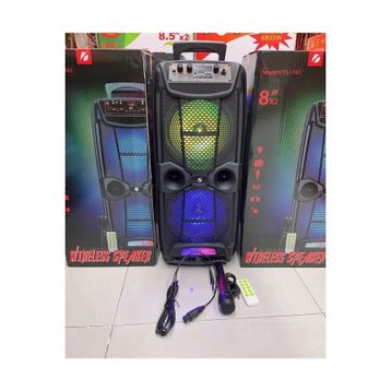 Junglee JNGL-KTS-1743 Led Işıklı Siyah Bluetooth Hoparlör