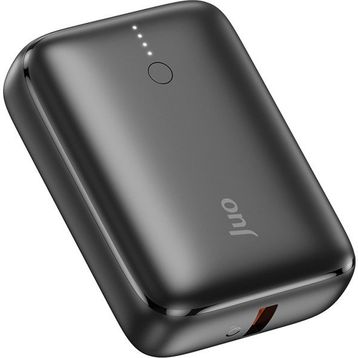 Juo 10000 mAh 22.5W Usb-A + Usb-C Siyah Powerbank Taşınabilir Hızlı Şarj Cihazı
