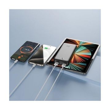 Juo 20.000 mAh 10.5W Siyah Çift USB-A Çıkışlı Taşınabilir Hızlı Şarj Cihazı Powerbank