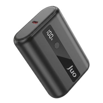 Juo 22.5W 10.000 mAh Taşınabilir Hızlı Şarj Cihazı Led Ekranlı Mini Powerbank