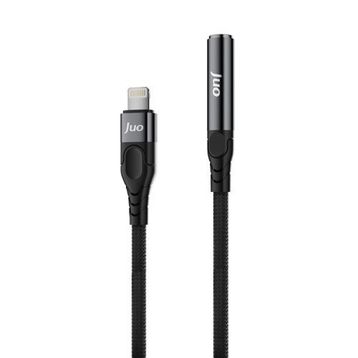 Juo 3.5 mm Lightning to Jack Aux Kulaklık Çevirici Dönüştürücü Adaptör Kablo