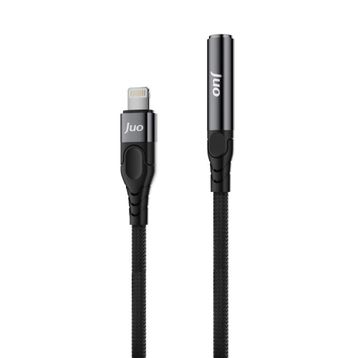 Juo 3.5 mm Lightning to Jack Aux Kulaklık Çevirici Dönüştürücü Adaptör Kablo