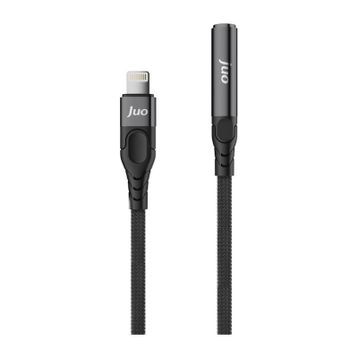 Juo 3.5 mm Lightning to Jack Aux Kulaklık Çevirici Dönüştürücü Adaptör Kablo