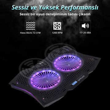 Juo GT RGB Gaming Notebook Soğutucu