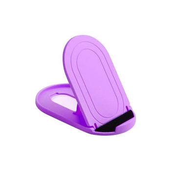 Juo Katlanır Mor Masaüstü Telefon Tutucu Stand