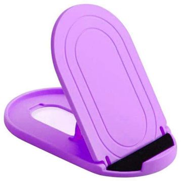 Juo Katlanır Mor Masaüstü Telefon Tutucu Stand