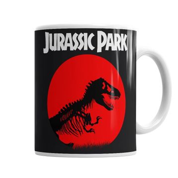 Jurassic Park Porselen Kupa