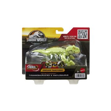 Jurassic World HLP05-HLP07 Değişim Serisi Çifte Tehlike Dinozor Figür