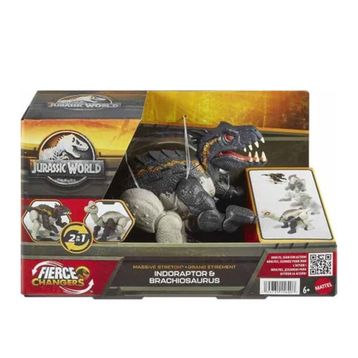 Jurassic World HPD33-HPD35 Değişim Serisi Çifte Tehlike Büyük Dinozor Figürleri