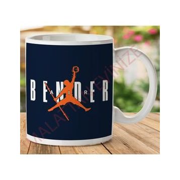 Just Bender Avatar Son Hava Bükücü Baskılı Kupa