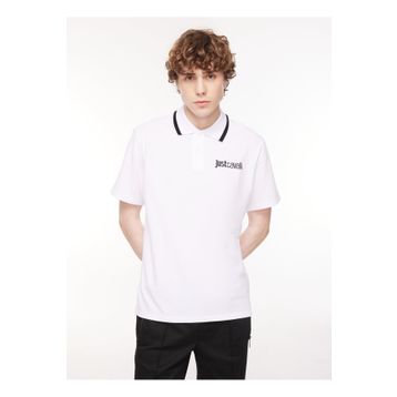 Just Cavalli 75OAGT05 Beyaz Erkek T-shirt